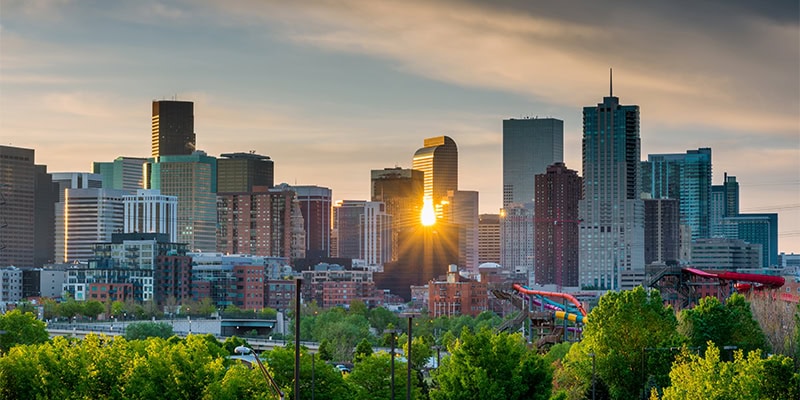 Downtown Denver office buildings