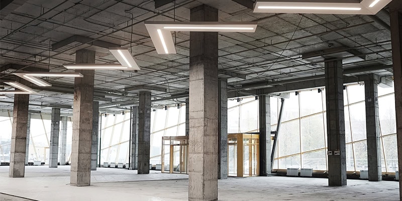 Building construction interior