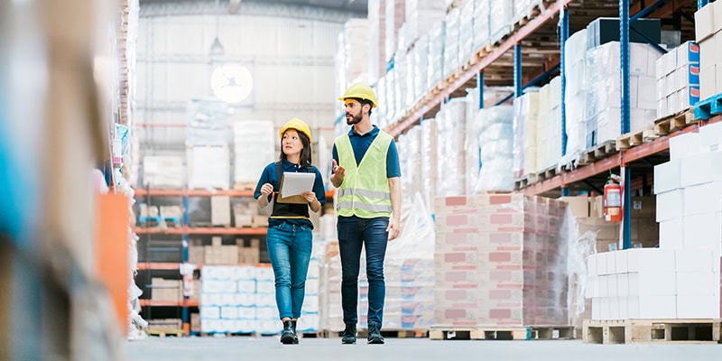 Warehouse workers