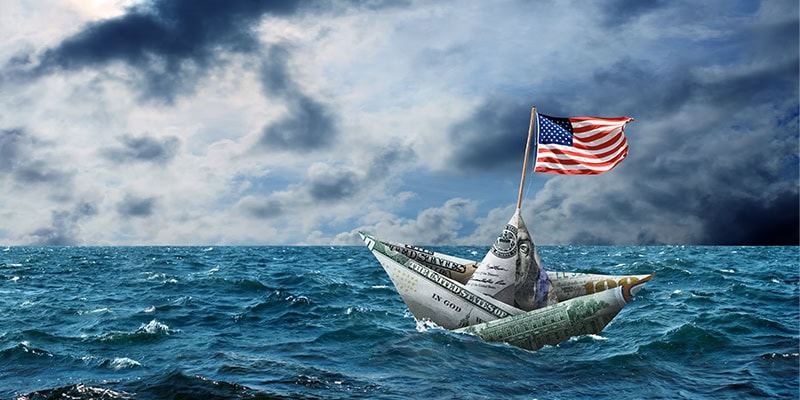U.S. economic outlook sailing metaphor