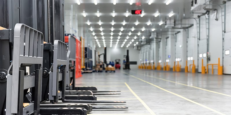 Refrigerated warehouse
