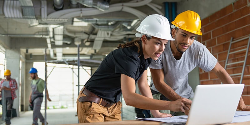 Construction team
