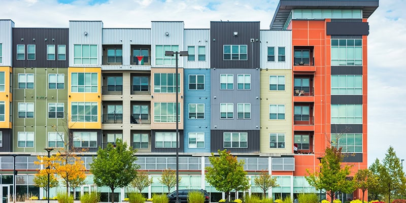 Apartment exterior - U.S.